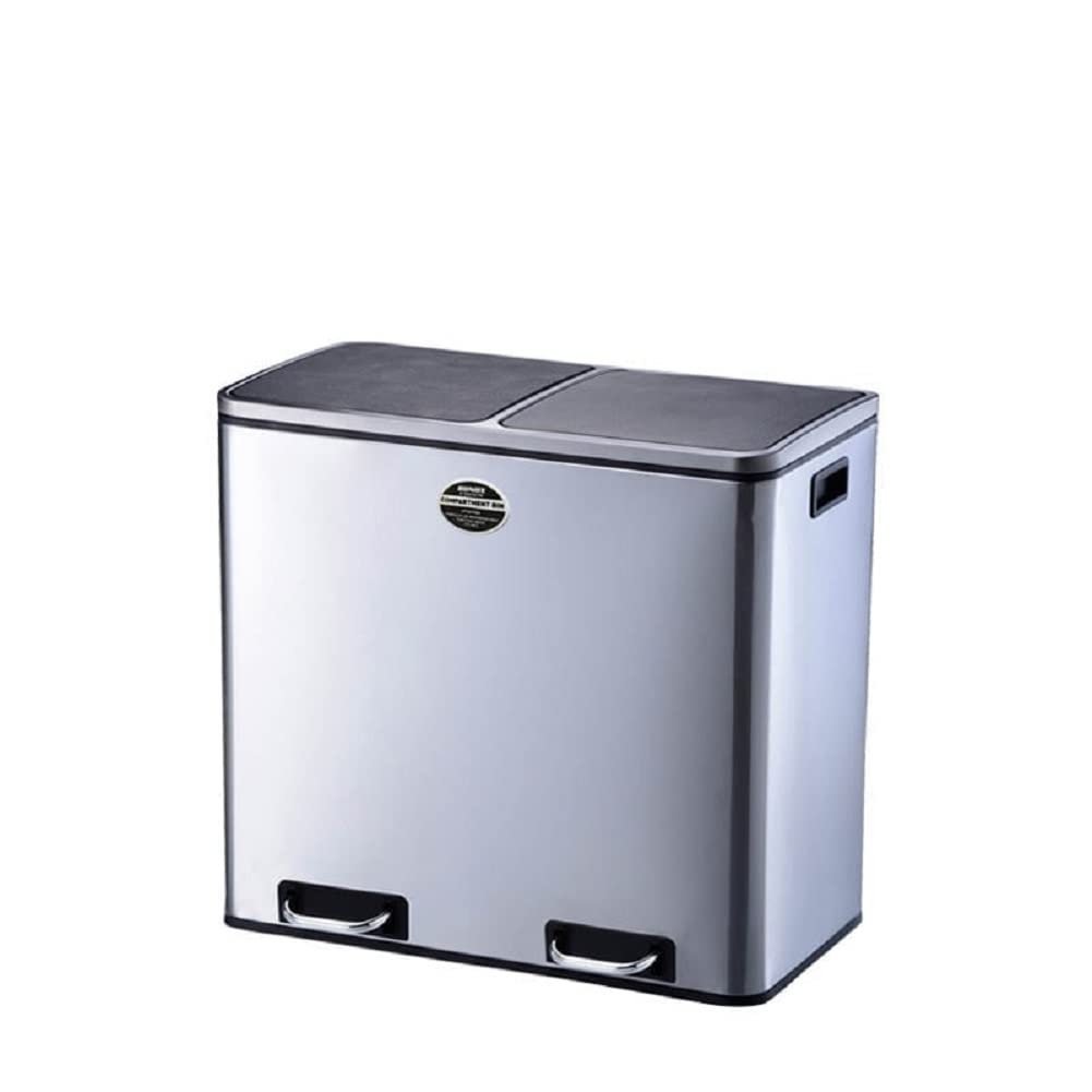 楽天市場】ダルトン(Dulton) 2 コンパートメント ビン 60L 30L×2列