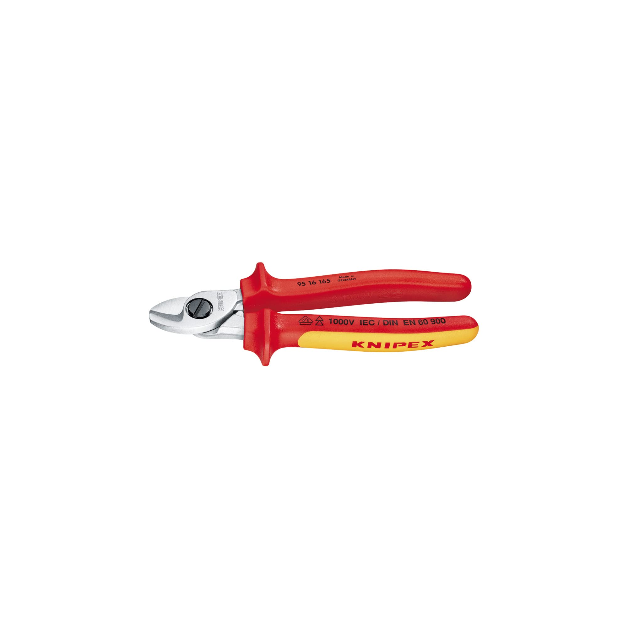 クニペックス KNIPEX 9516-165 絶縁ケーブルカッター 1000V (SB)