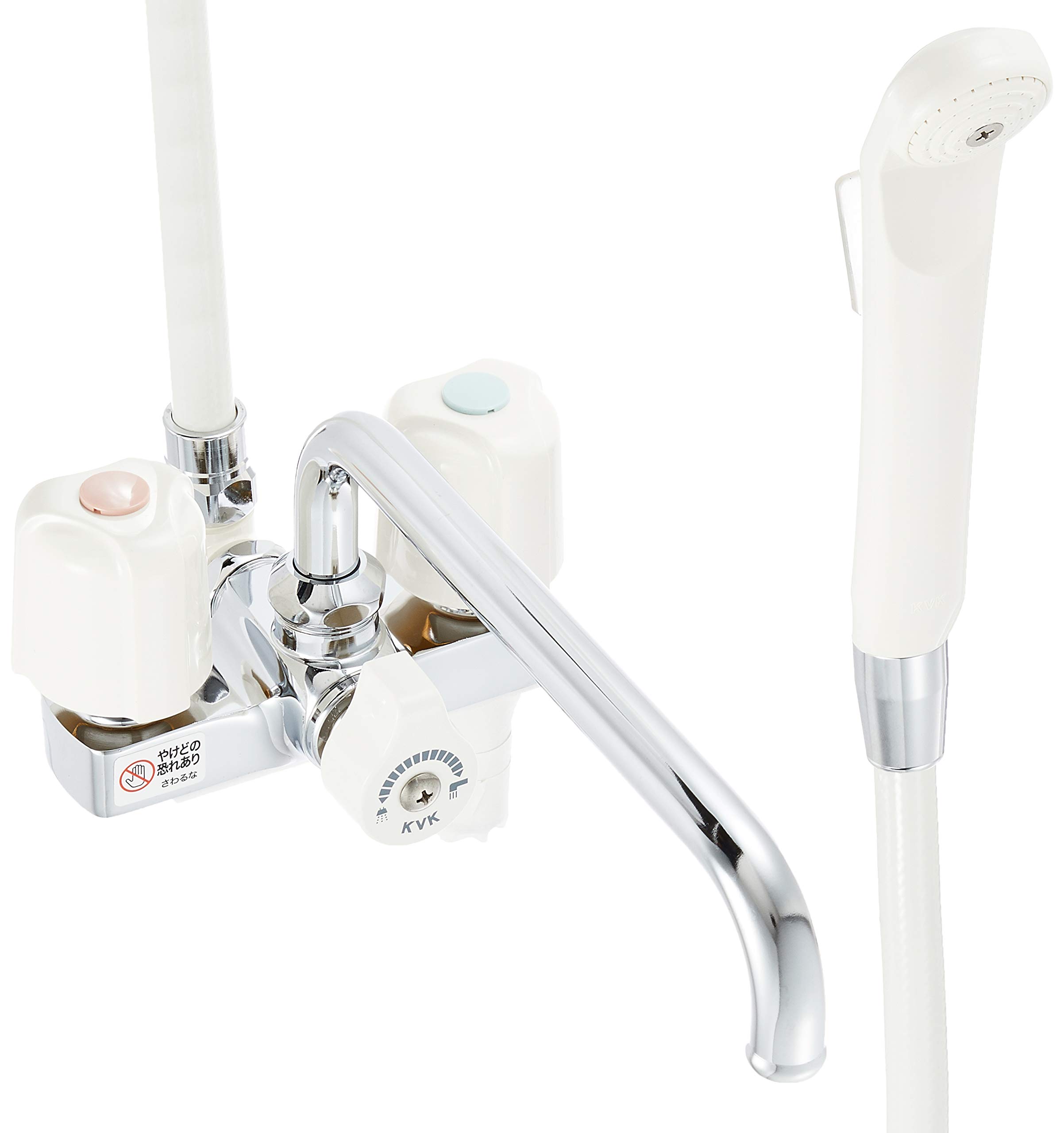 KVK デッキ形2ハンドルシャワー KF12E|SelectSHOP 岐阜 店