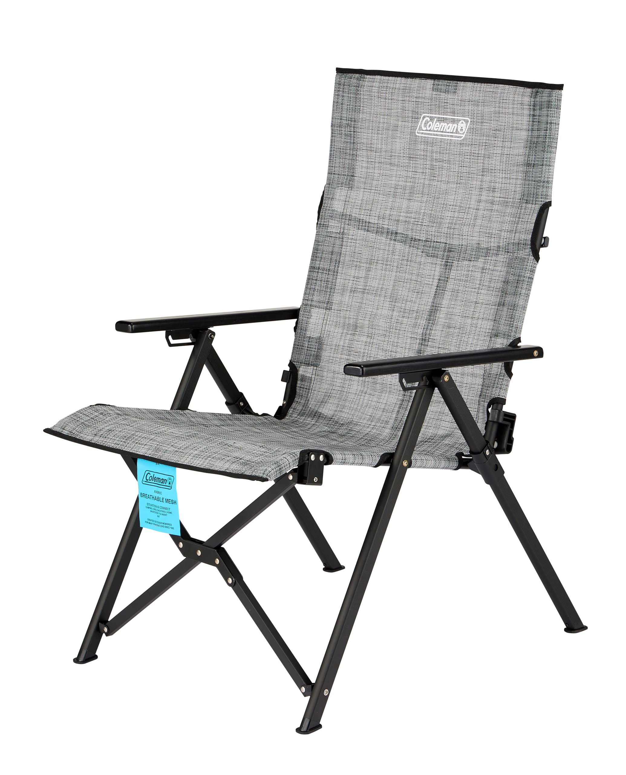 Colemanレイチェアリクライニング折り畳みハイバック　2脚セット Amazon.co.jp: 【2脚セット】コールマン coleman ハイバック チェア
