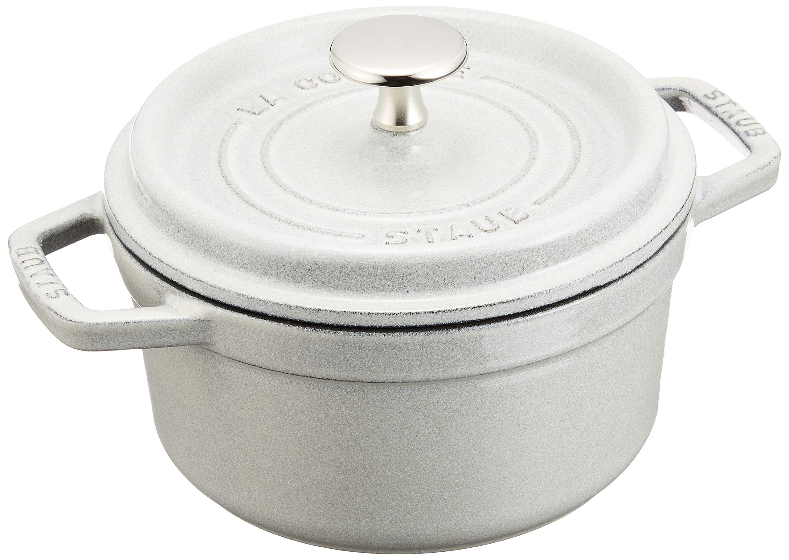 staub ストウブ 「 ピコ ココット ラウンド カンパーニュ 16糎 」 たわい無い 両手 ホーロー 鍋 IH相応う 【禾穀類電話番号付き添い人日本置き目売りわたす品】 La Cocotte Round 40501-420
