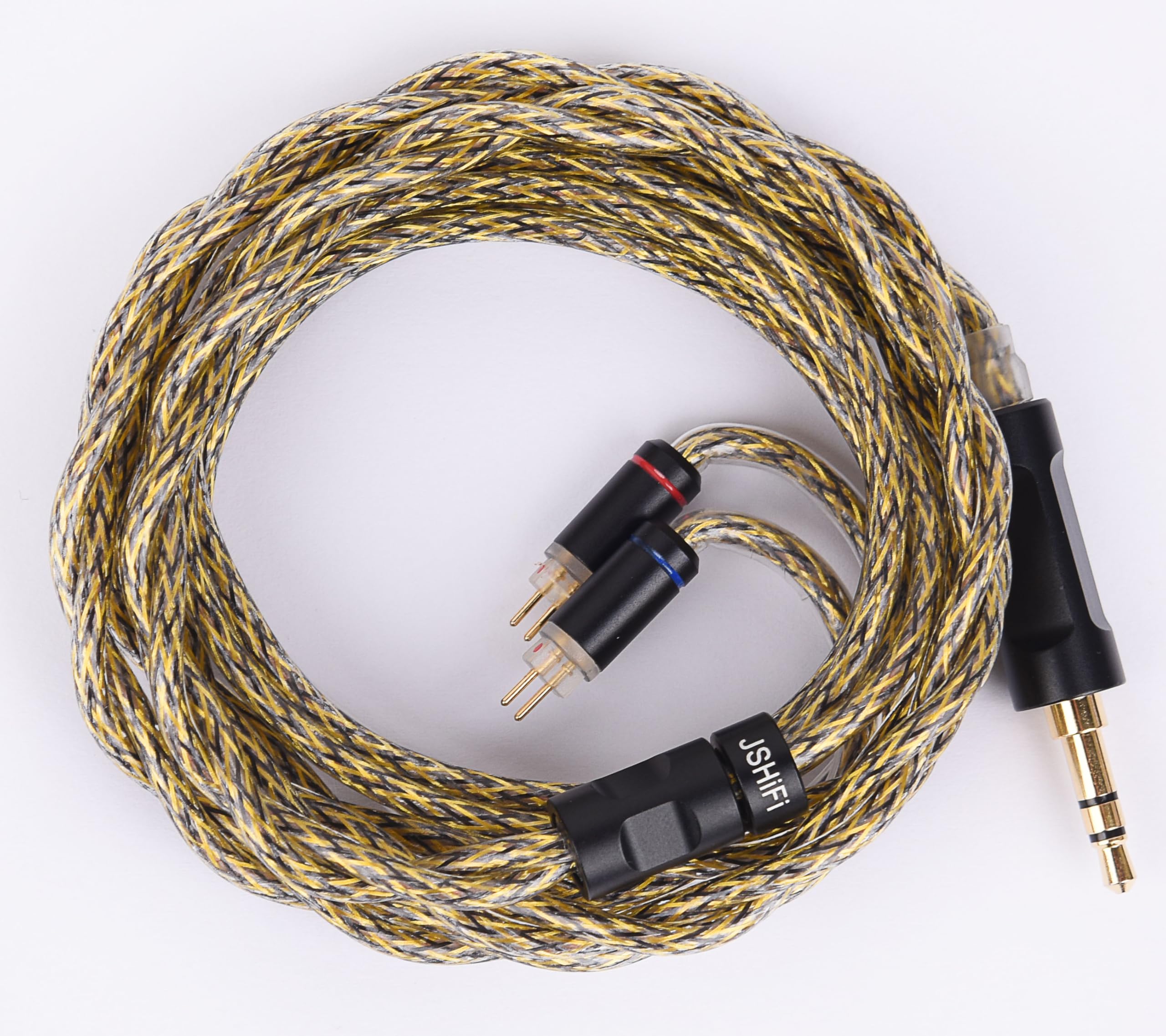 楽天市場】【JSHiFi-Ocean】2pin3.5mmリケーブル銀メッキ&無酸素銅線材