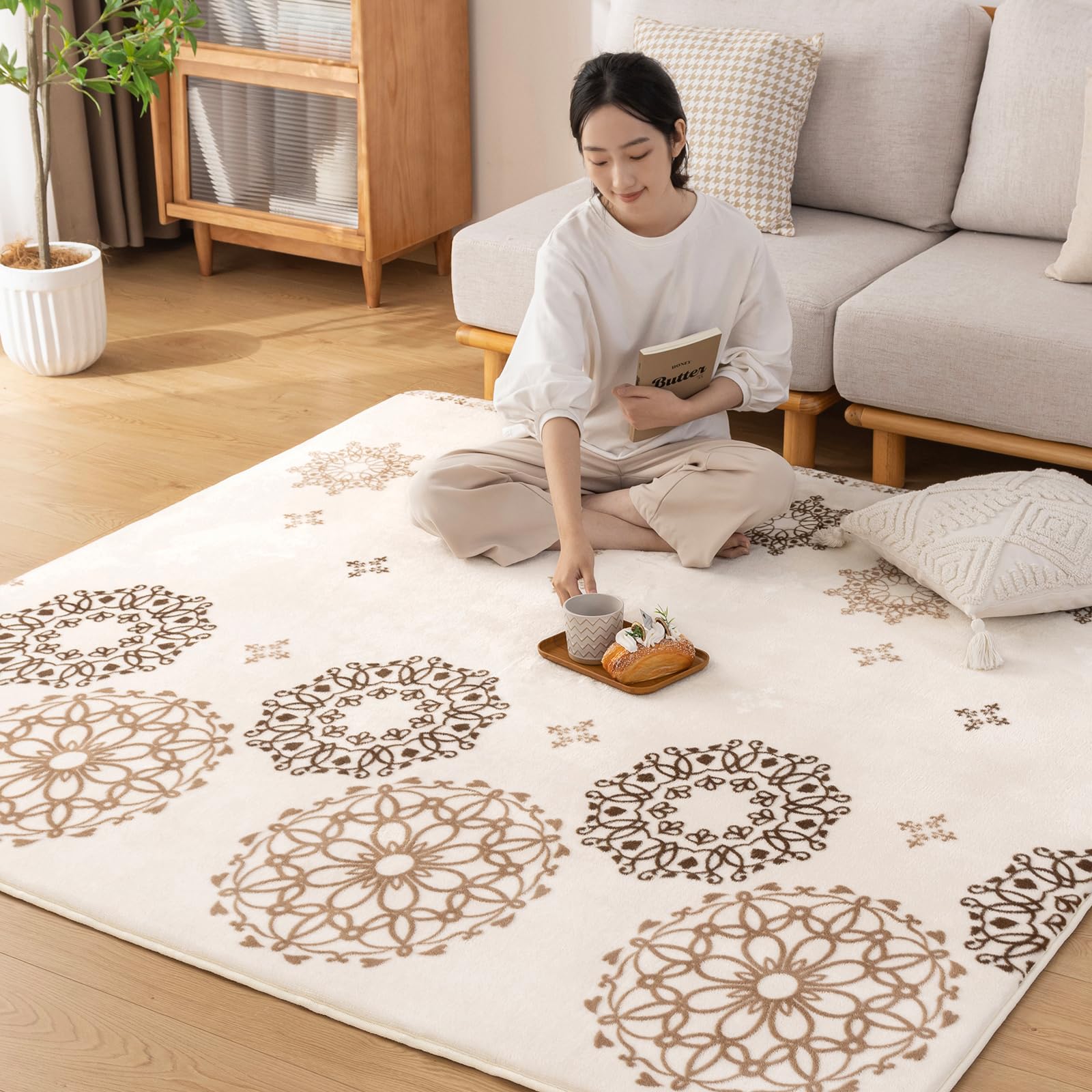 楽天市場】Keusnix ラグ カーペット 低反発 ラグマット 極厚25mm 絨毯