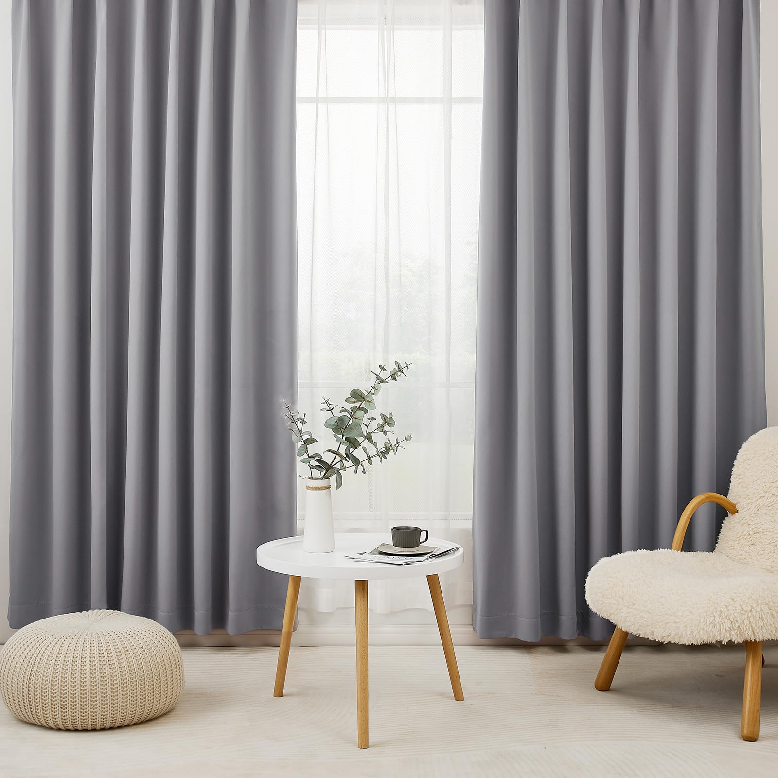 楽天市場】Hansleep カーテン 1級遮光 4枚セット 幅100cm丈178cm