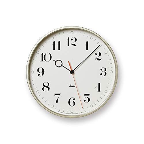 レムノス 掛け時計 アナログ RIKI RING CLOCK リキ リング クロック WR20-05 WH Lemnos