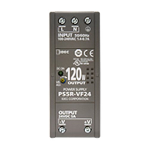 IDEC(アイデック) スイッチング電源 PS5R-V形 120W・24V DINレール取付 AC100~240V PS5R-VF24
