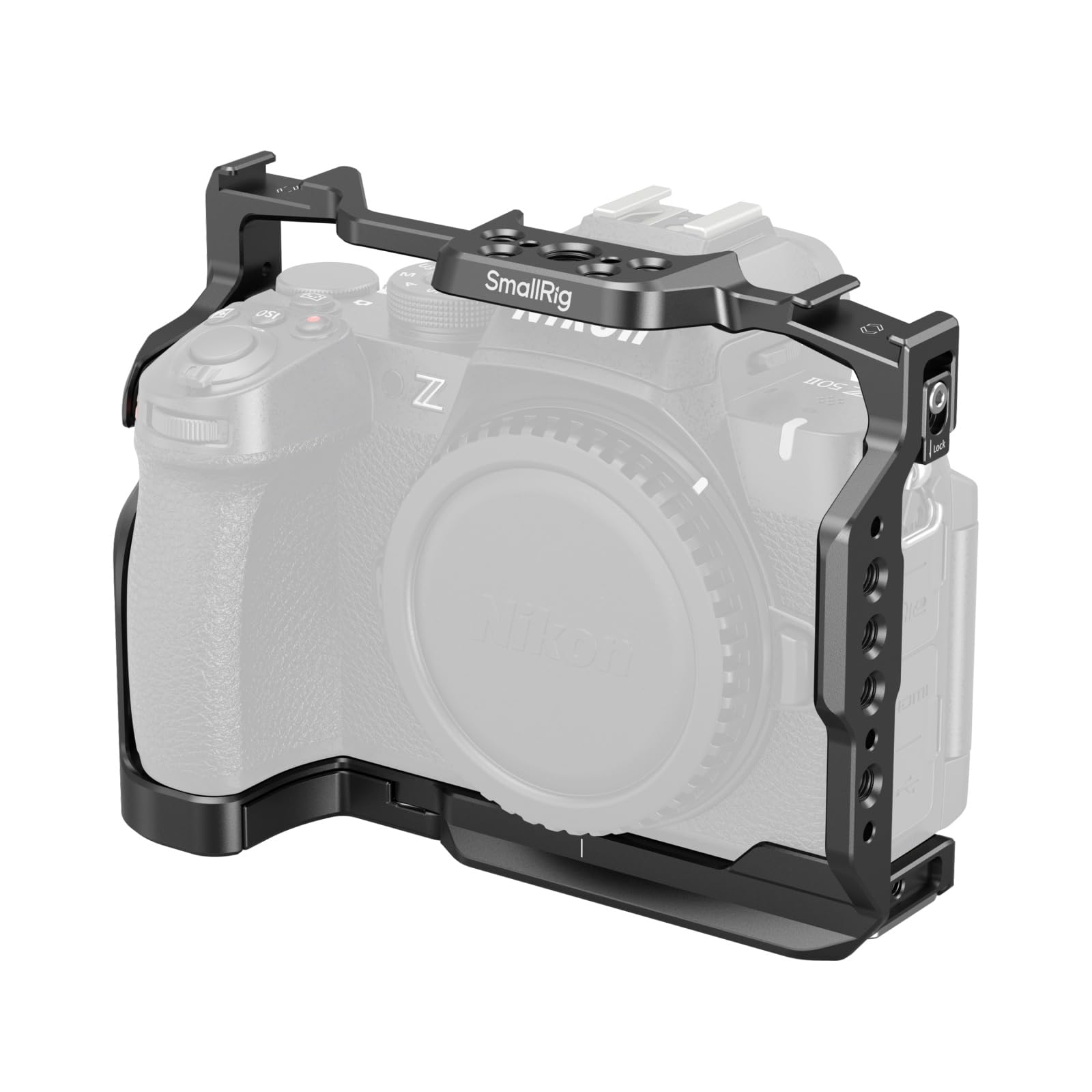 SmallRig Nikon対応 Z50 II用 拡張ケージ ビデオカメラ用 4980
