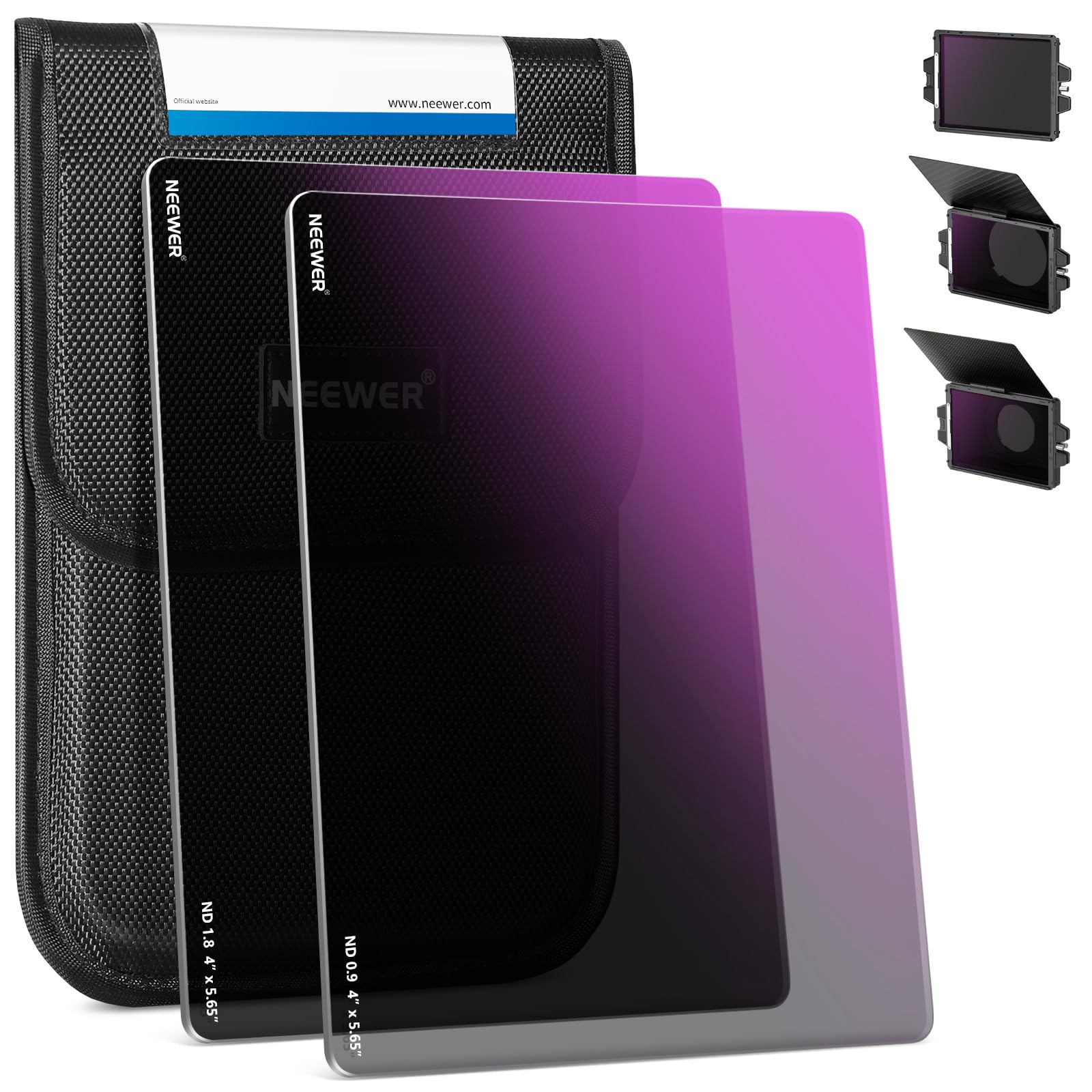 NEEWER 角型フィルター 2枚入り ND0.9/1.8 (3/6 ストップ) 4\