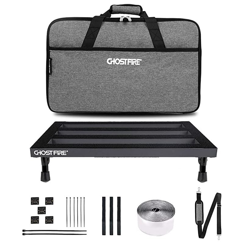 楽天市場】GHOSTFIRE 超軽量 ギターエフェクター ボード ペダルボード