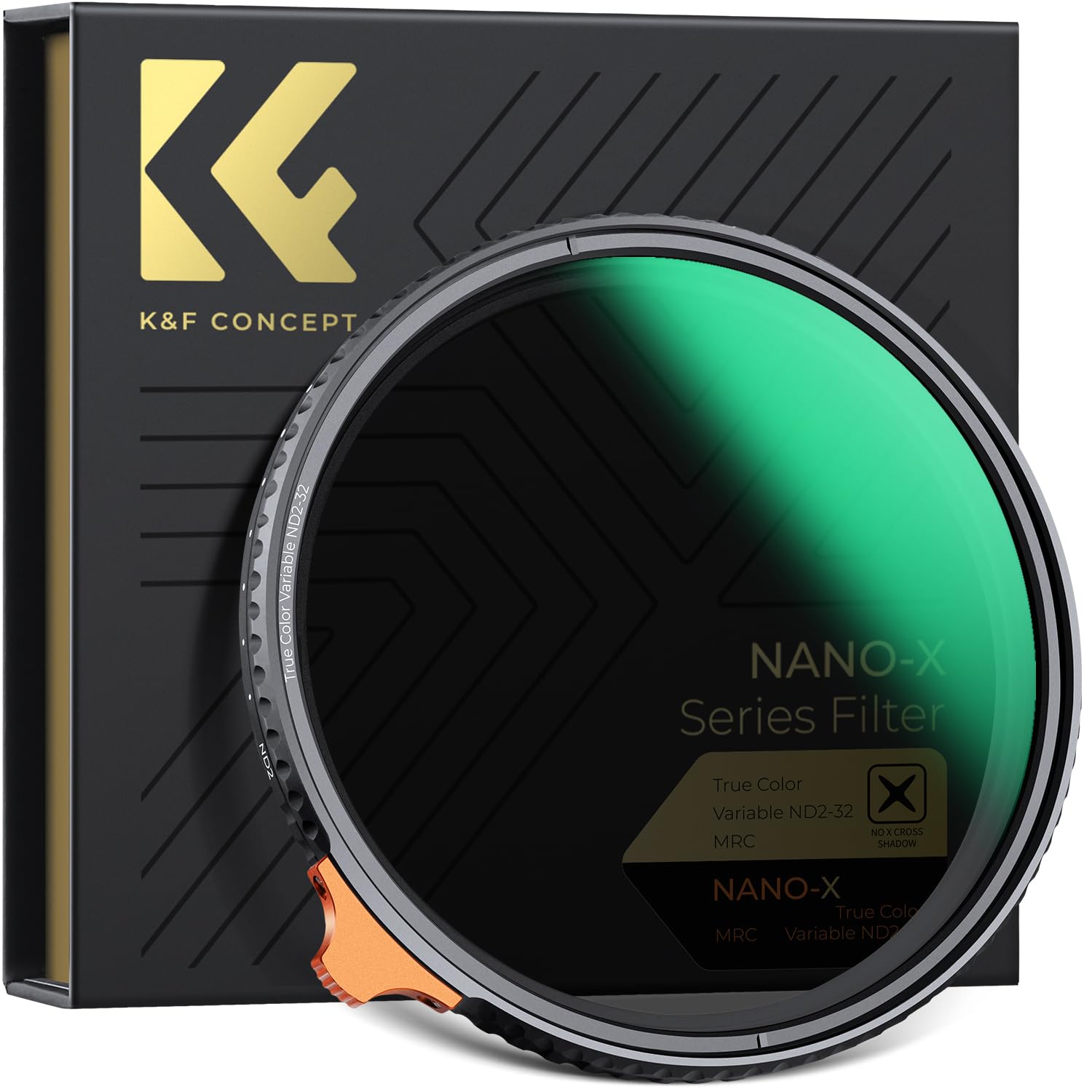 K&F Concept 67mm 可変NDフィルター ND2-ND32 TRUE COLOR 黄色被り解消可能 両面28層コーティング 光学ガラス 撥水撥油キズ防止 フィルターケース付き (NANO-Xシリーズ)|SelectSHOP 岐阜 店