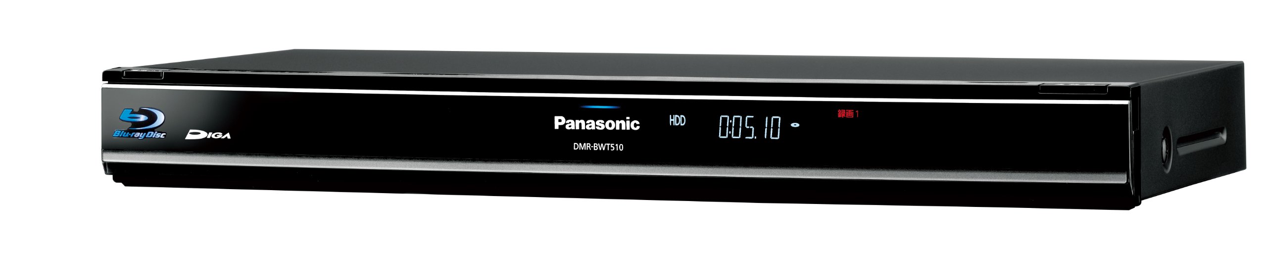 パナソニック 500GB 2チューナー ブルーレイレコーダー ブラック DIGA DMR-BWT510-K