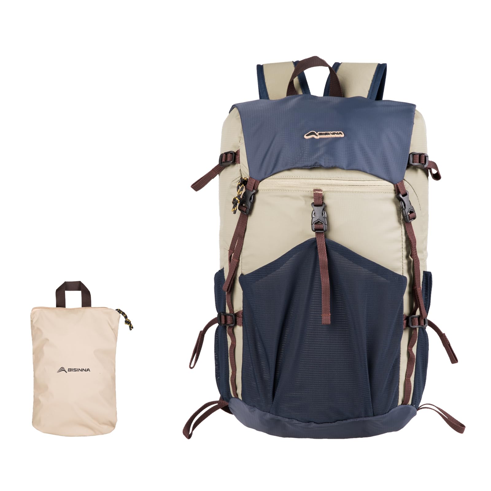 楽天市場】[BISINNA] バックパック 登山 リュック 35L（25L+10L） 軽量