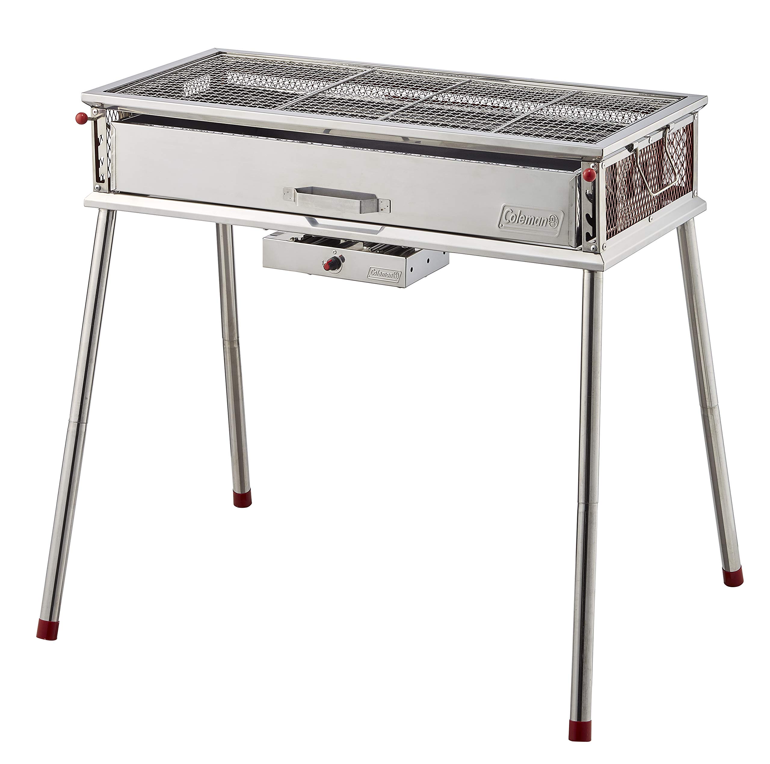 Coleman(コールマン) クールスパイダープロ L ファン 2000035724 木炭 BBQ バーベキュー キャンプ アウトドア グリル コンロ 炭 焚き火 簡単設営 火力調節
