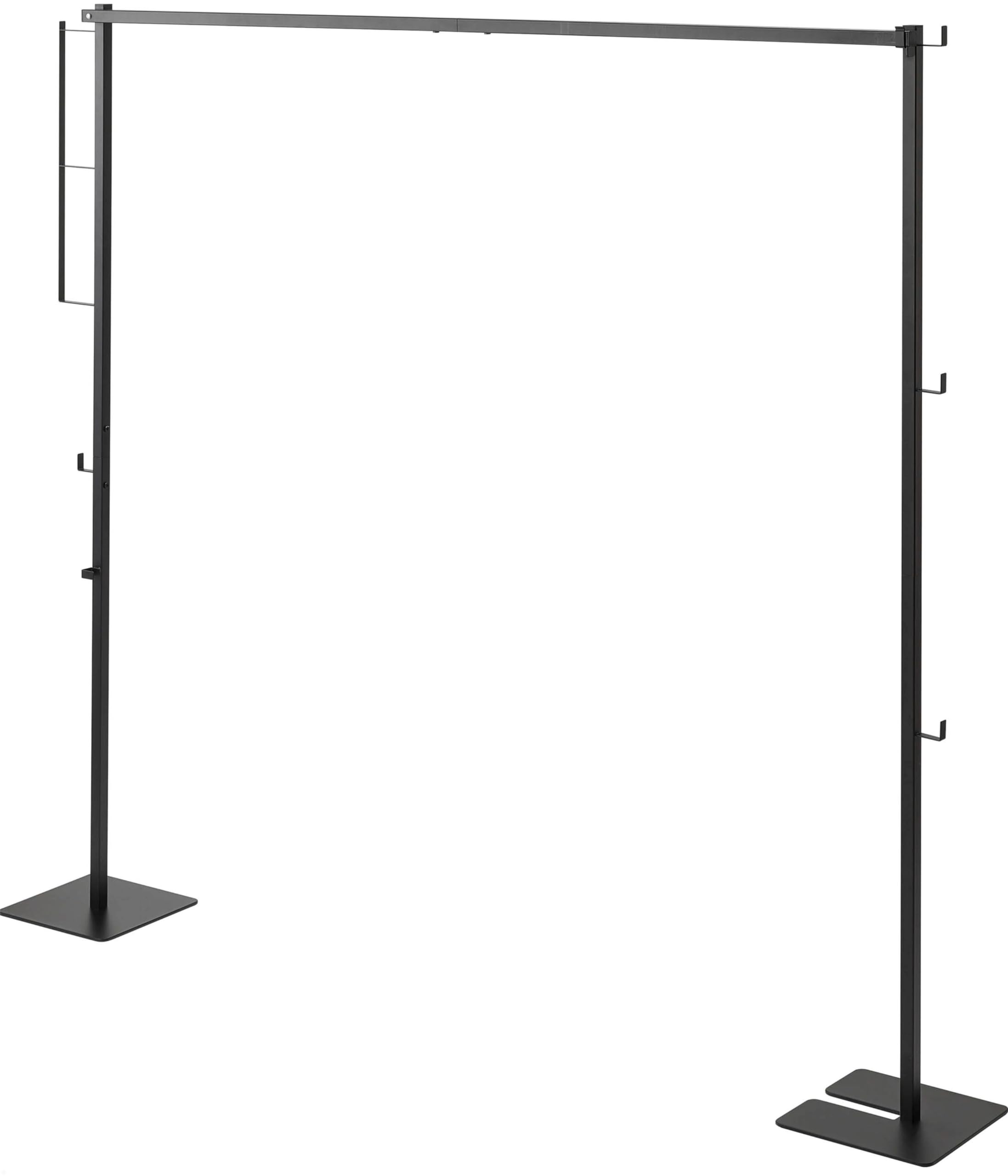 山崎実業(Yamazaki) 折り畳み 室内物干し ブラック 使用時：約W175&times;D25&times;H160cm タワー tower 洗濯物干し コンパクトに収納できる 組み立て簡単 6620｜SelectSHOP 岐阜 店