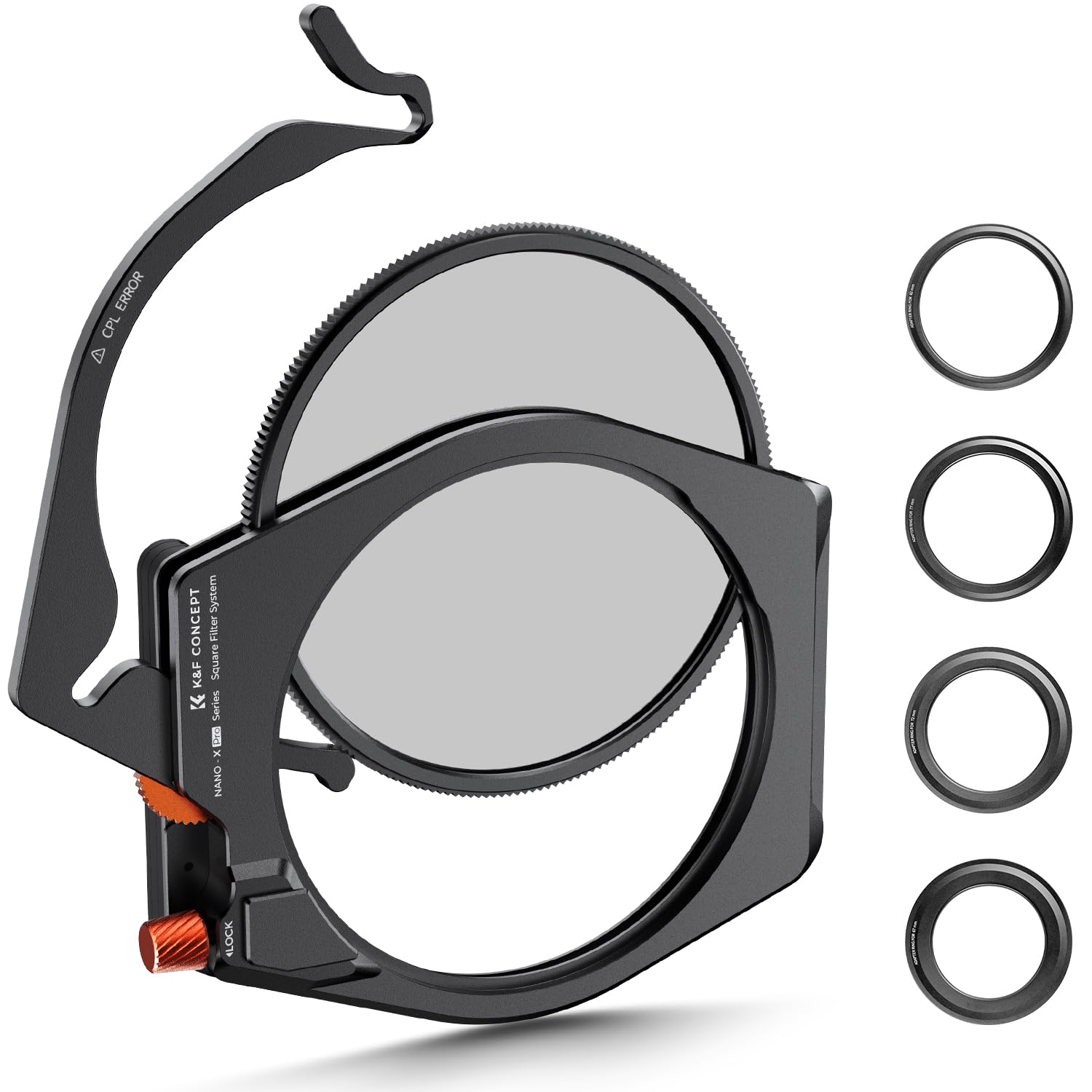 【新型】K&F CONCEPT 角型フィルターホルダー+CPLフィルターセット（X-Proシステム）【メーカー直営店】｜SelectSHOP 岐阜 店