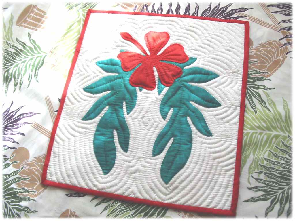 楽天市場】【ハンドメイド作品】【送料無料】ハワイアンキルト