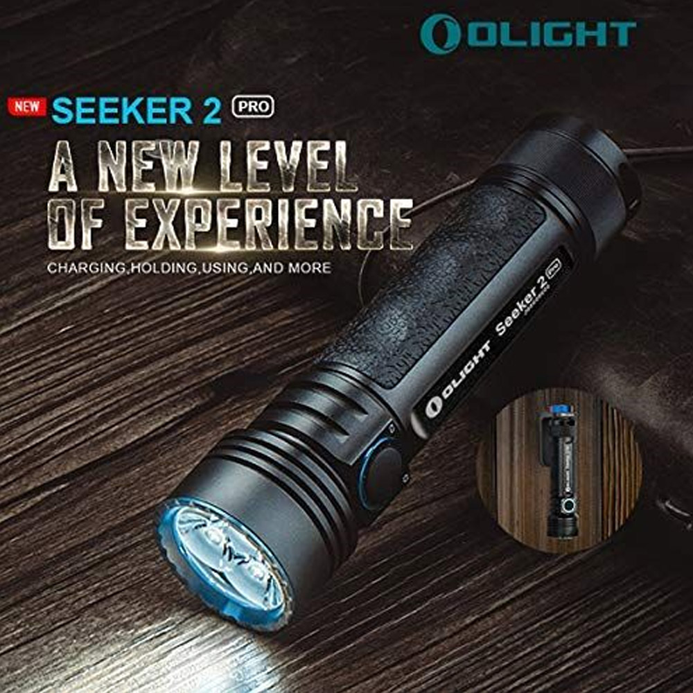 楽天市場 Olight オーライト Seeker 2 Pro ブラック 30高ルーメン 最強led懐中電灯 3個 Cree Xp L Led 最強 ルーメン ライト 5段階切替 フラッシュライト 強力 パワーと電池残容量インジケーター持ち ハンディライト 5000mah充電電池付き Makana Mall