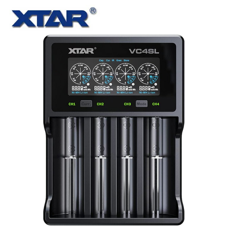 楽天市場 Xtar Vc4s Usb充電器 Qc3 0最大3ax1 電圧段階 電電流量 充電容量 内部抵抗値を表示 充電池の容量測定 長期保管準備機能 Li Ion Ni Mh対応 エクスター Makana Mall