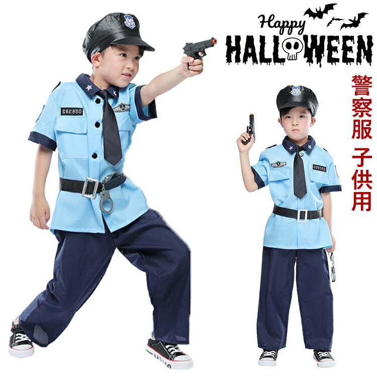 police警察グッズコスチューム 白シャツ 長袖 警察 白シャツ 長袖 コスプレ用 - メルカリ