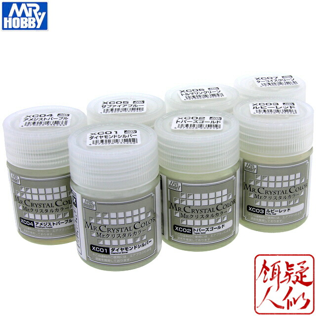 楽天市場】GSIクレオス Mr.クリアカラーGX 18ml 透明 プラモデル用