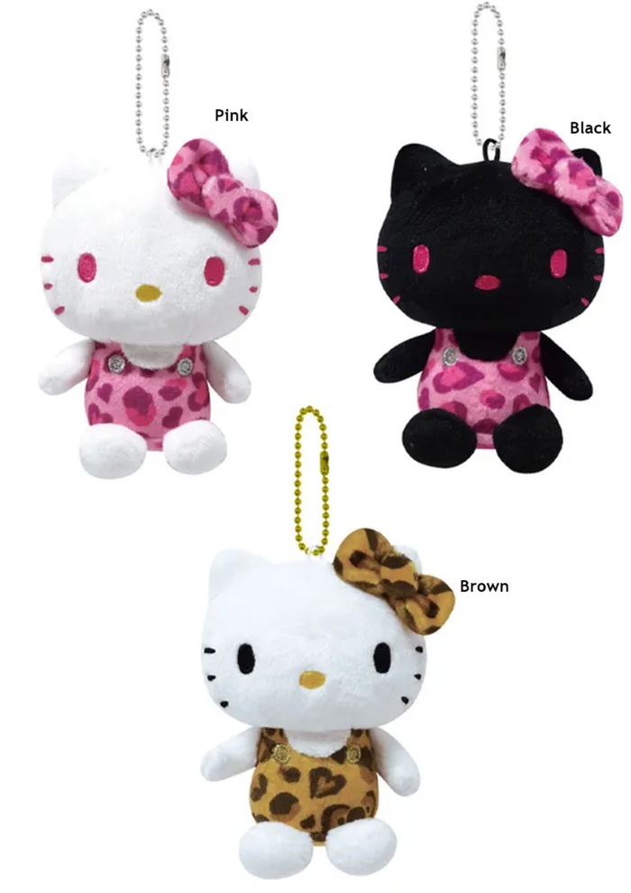 ハローキティ ミニモヘアドール ワンピース ぬいぐるみ サンリオ 黒 ブラック 再入荷】ハローキティメタリックぬいぐるみショルダー BLACK