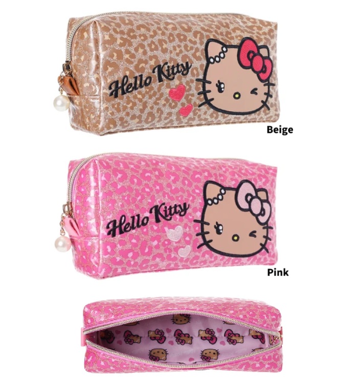 楽天市場】ax【サンリオ ペンケース キティ ヒョウ柄 平成レトロ