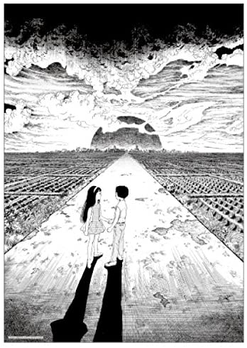 楽天市場 ポスター わたしは真悟06 楳図かずお アートフォトポスター 楳図かずおグッズ サイズ 絹目写真 Raw 006 メイクネットショップ