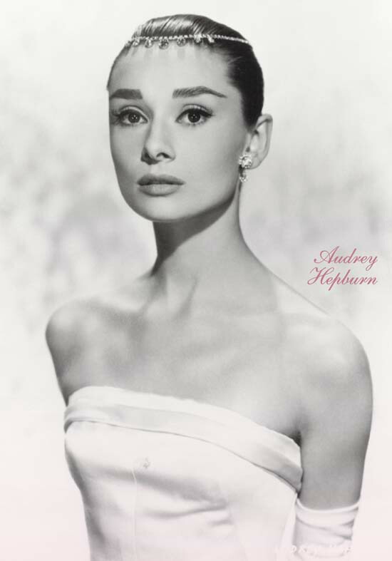楽天市場】オードリー・ヘップバーン ポストカード【PC-39】 : メイク