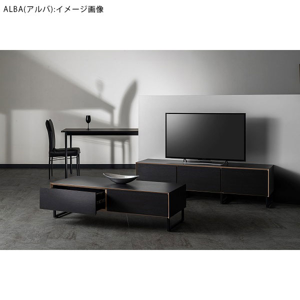 2022年限定カラー MKマエダ家具 リビングテーブル テレビ台 スチール脚