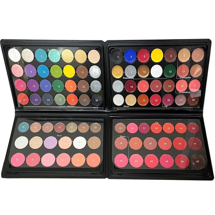 楽天市場】送料無料！5色入ってお得な1枚 メイクパレット