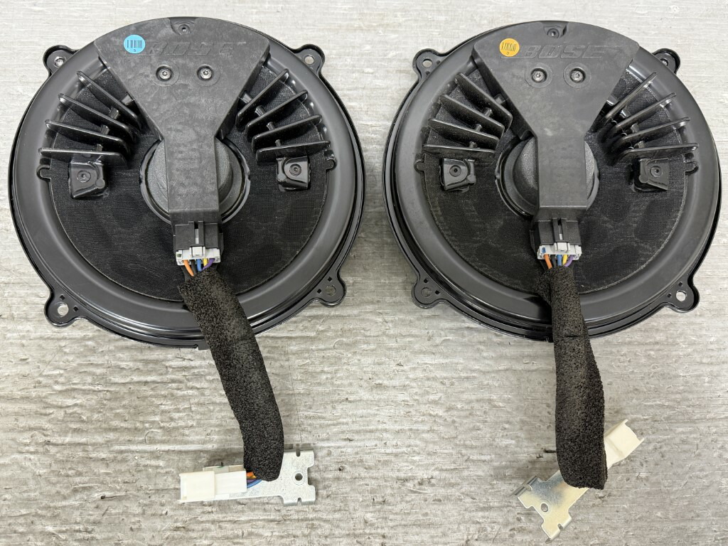 マツダ RX-8 Types 6MT 前期(SE3P) 純正 BOSE ボーズ 破損無 動作保証 ドアスピーカー 左右セット スピーカー 右 左 FE87 66 96XA p060373 中古20260119