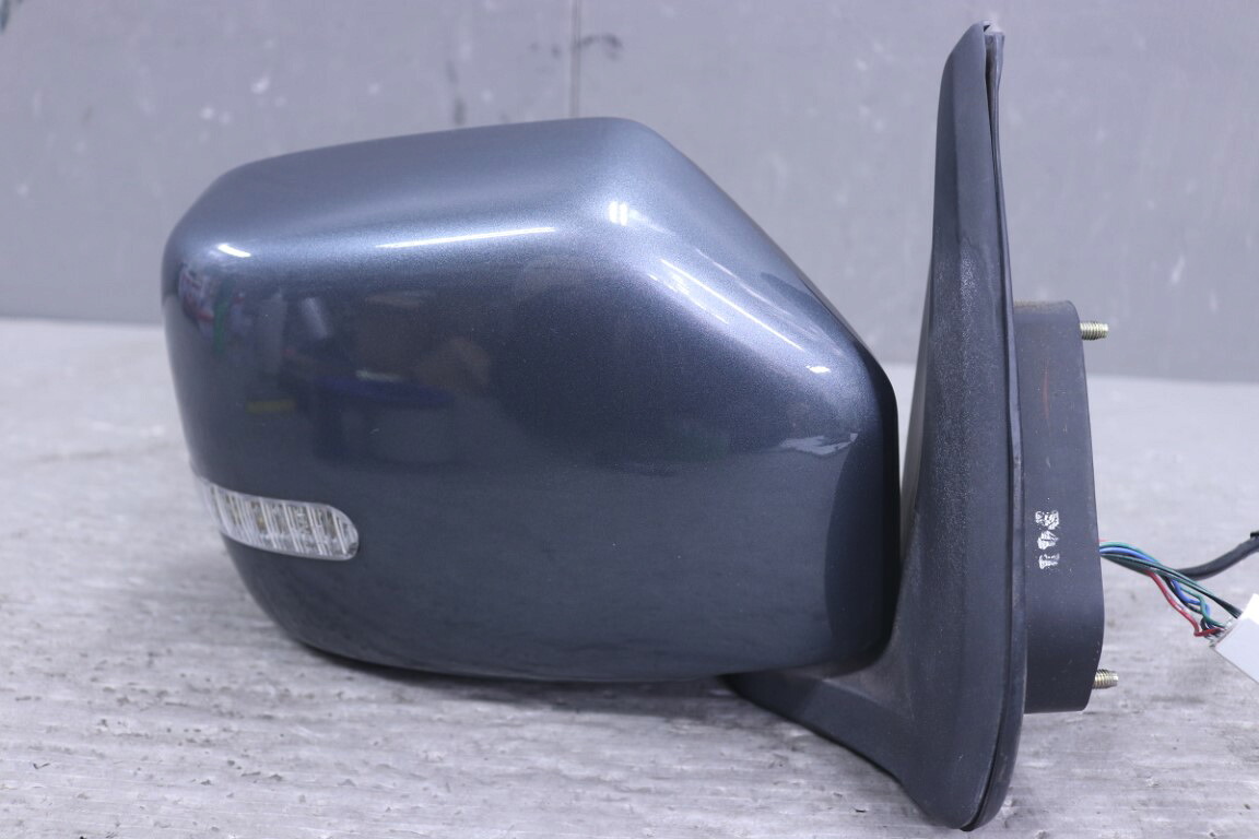 ジムニー 4型 AT FIS フリースタイル ワールドカップリミテッド(JB23W JXGR-SED4) 純正 破損無 動作保証 右ドアミラー 電格 7ピン＋2ピン ウィンカー カバー付？ ZLY？ サイドミラー 右ミラー p060873 中古20260218