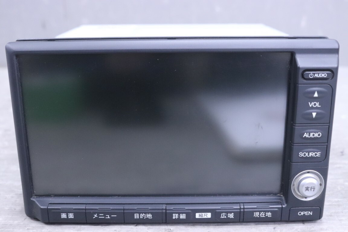 ステップワゴン Gタイプ 後期(RG1) 純正 MITSUBISHI ミツビシ 破損無 動作保証 HDDナビ ナビユニット カーナビ 地図2008年 39540-SLJ-J21 p061608 中古20260327