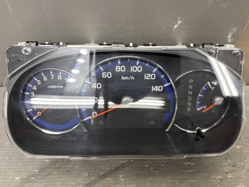 ダイハツ ムーヴ コンテ G 後期(L575S) 純正 破損無 動作保証 スピードメーター タコメーター 171347km 83800-B2B15 p055518 中古20250602