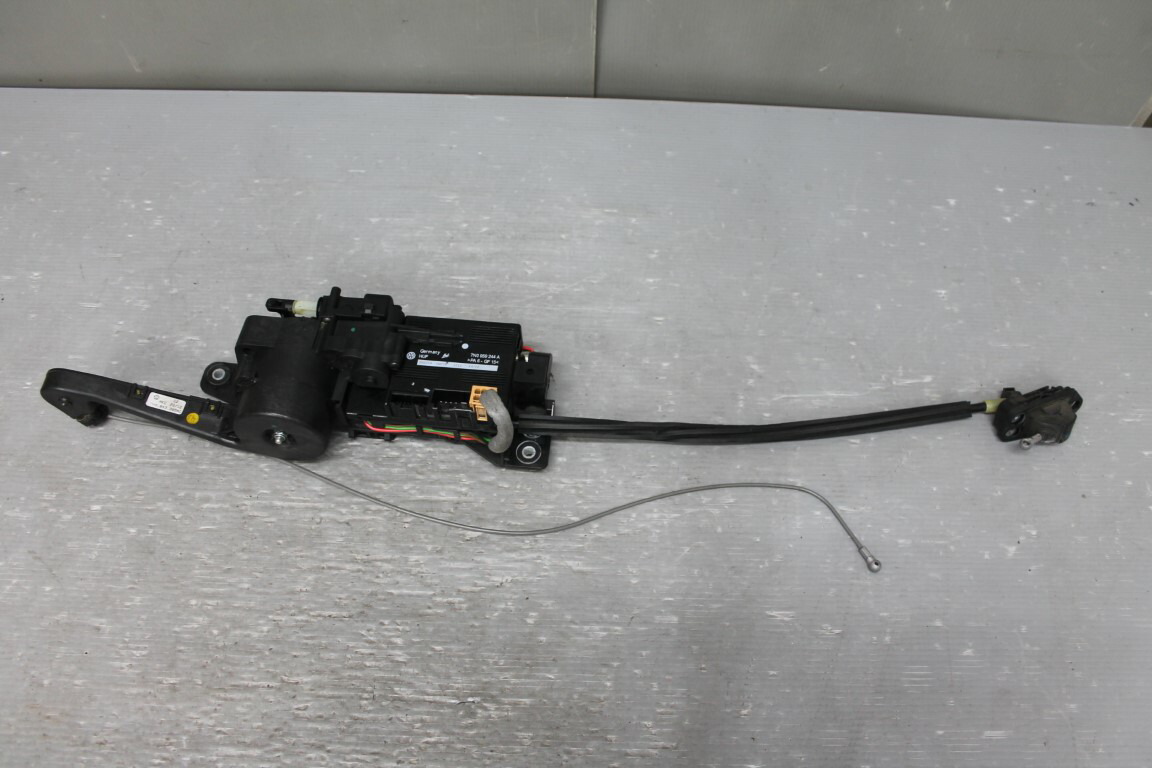 VW シャラン TSI(7N 7NCAV) 純正 破損無 動作保証 左後 パワースライドドアモーター 左リア 7N0 959 244 A p057402 中古20250825