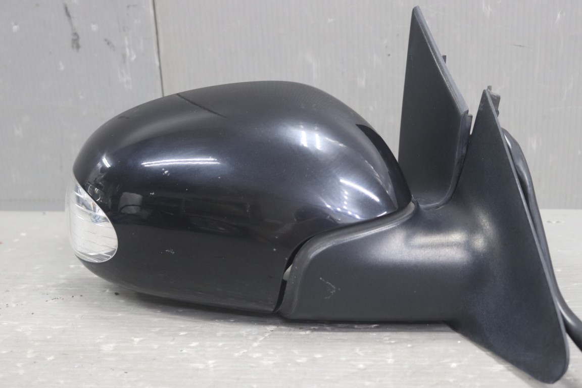 VW ニュービートル(9CBFS 9C) 純正 右 ドアミラー ウインカー 電格 9ピン+2ピン ネイビー系 サイドミラー 動作保証 紺系 右ミラー p058067 中古20250957