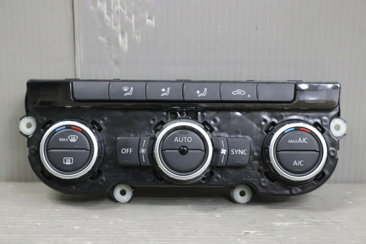 VW パサート(3CCAX 3C) 純正 破損無 動作保証 エアコンスイッチ ACスイッチ 3AA907044AF 5HB 011 257-39 p049864 中古20241115