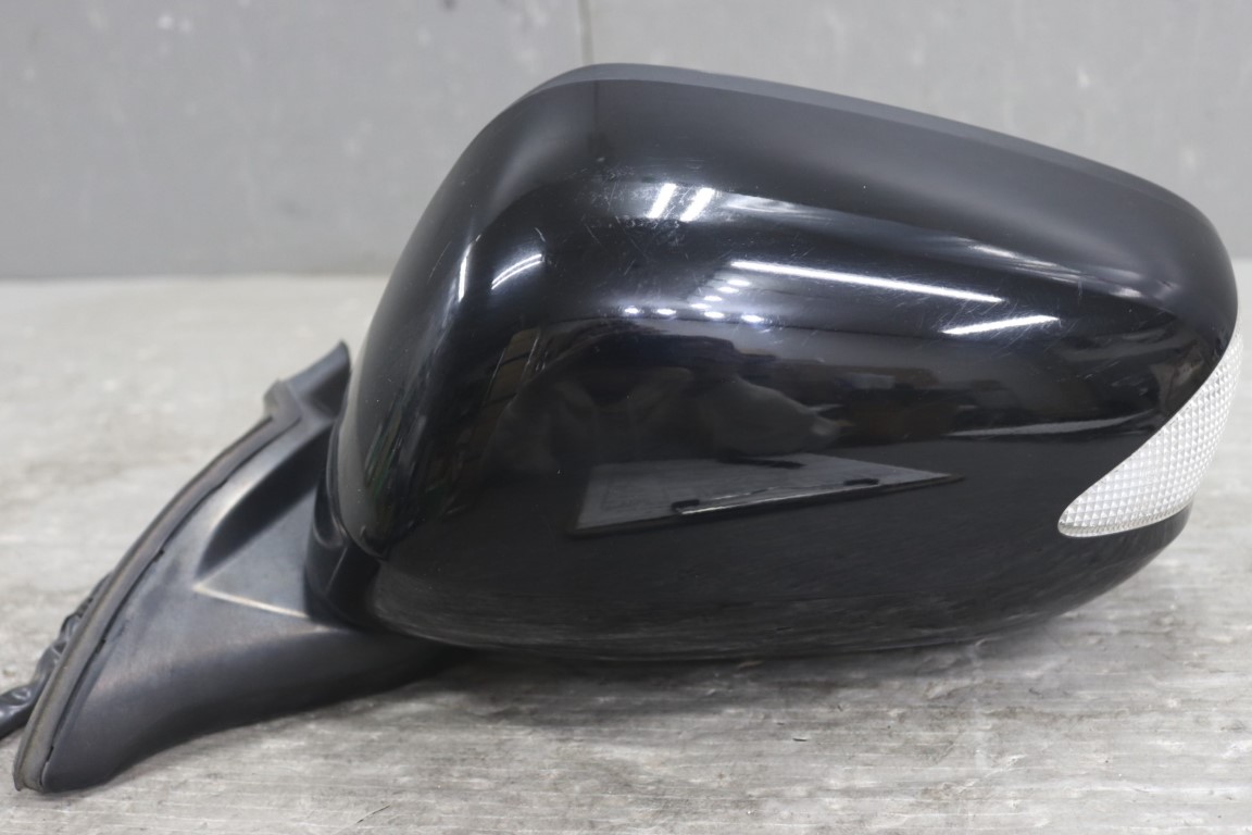 ホンダ フィット ハイブリッド RS ファインスタイル 後期(GP4) 純正 破損無 動作保証 左ドアミラー 電格 11P 11ピン ウィンカー ヒーター付 NH731P サイドミラー p059932 中古20251218