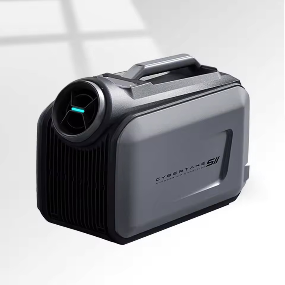CYBERTAKE S2 Pro ポータブルエアコン 冷温風機 スポットクーラー 冷房 暖房 送風 除湿 キャンプ アウトドア 車中泊 防災 停電対策 省エネ 静音?? 12V 24V 対応 1年保証｜MakiStore