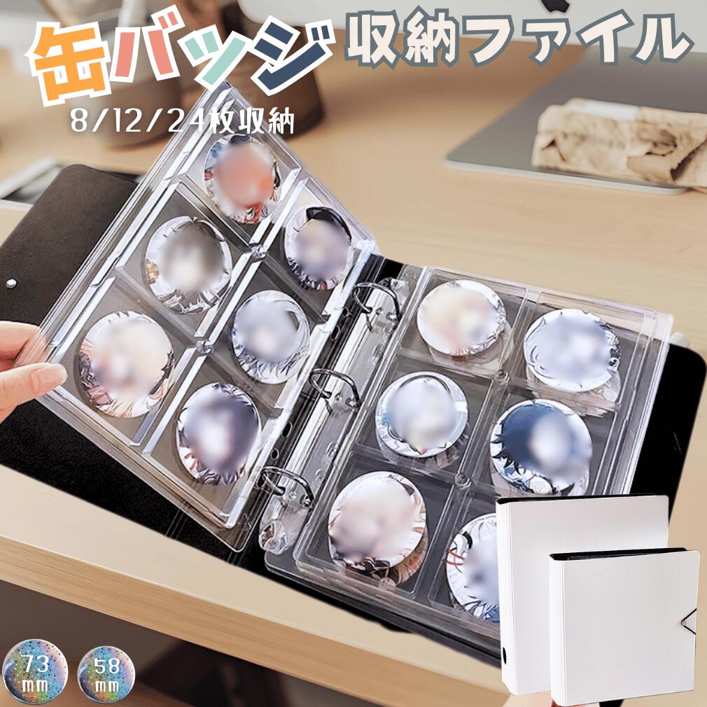 楽天市場】缶バッジ専用 収納ファイル A4サイズ ブラック版 : ホリック