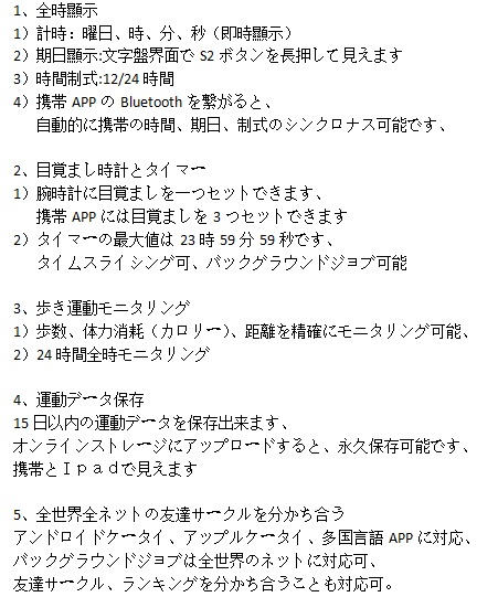 楽天市場 スマートウォッチ 運動ウォッチ 長時間バッテリー Bluetooth 歩数 距離 カロリー消耗 多機能腕時計歩数計 生活防水 Android Ios対応 Aowox6 Blred 外黒内赤 マキタ クイーンショップ