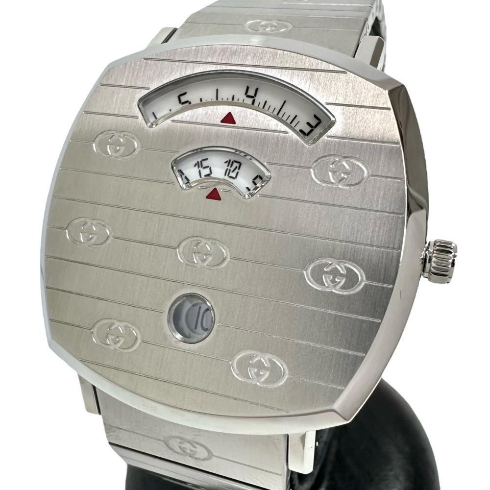 新品未使用 GUCCI グッチ 腕時計 グリップ シルバー s25022267833-1.jpg