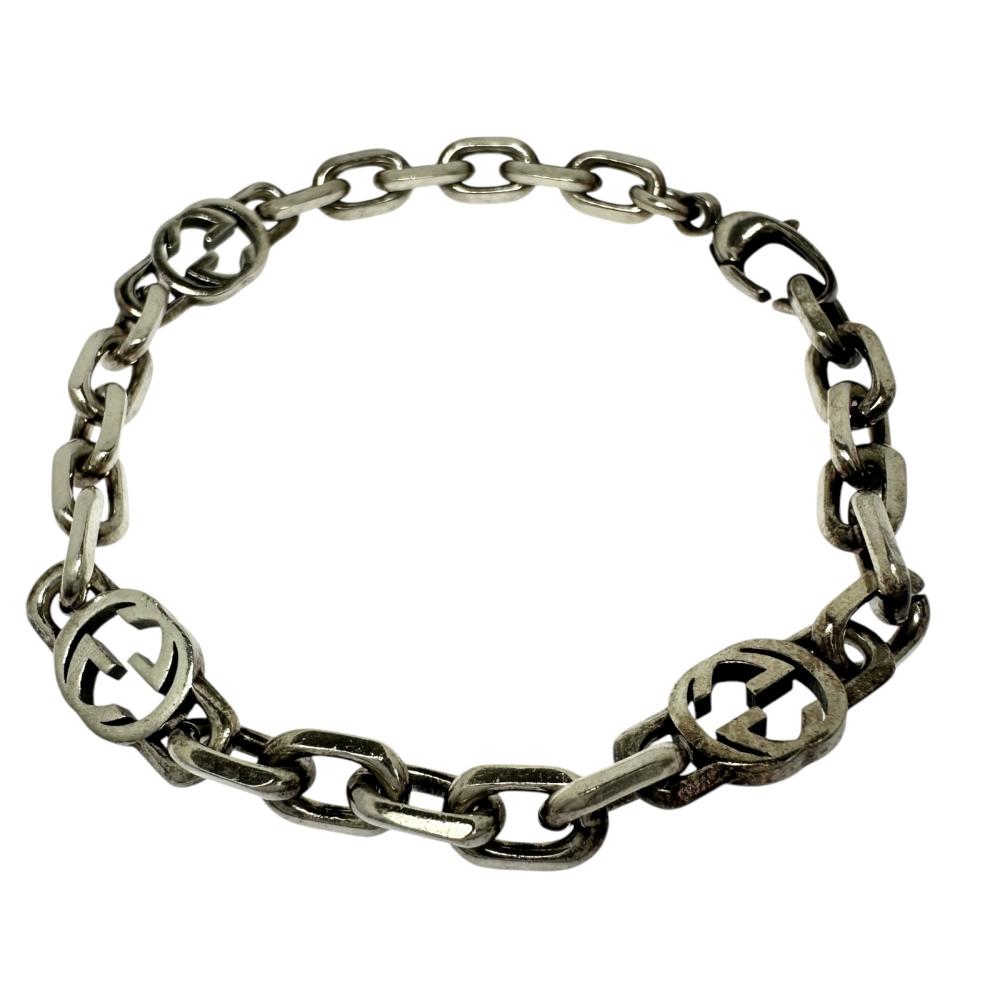 GUCCI ブレスレット インターロッキング 17cm Silver925 楽天市場】グッチ GUCCIブレスレット 17cm 19cm インター