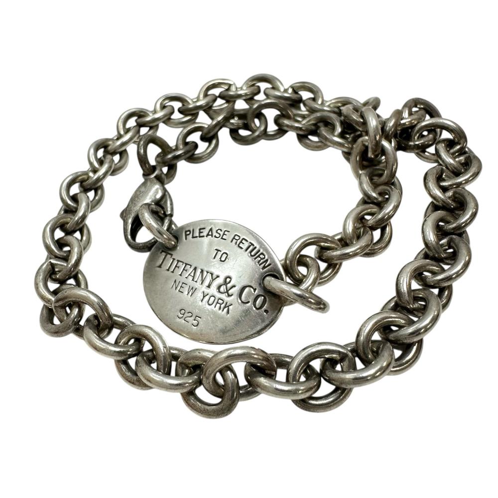 ティファニー リターントゥ オーバル チョーカー ブレスレット シルバー　925 楽天市場】【ギフト品質】ティファニー Tiffany&Co ブレスレット