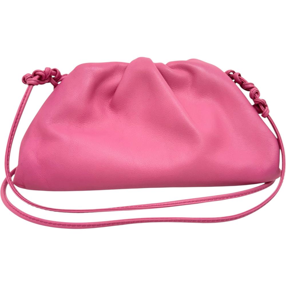 【Bottega Veneta】ウォレス ポーチ ピンク Bottega Veneta - Intrecciato-leather Pouch Clutch (pink