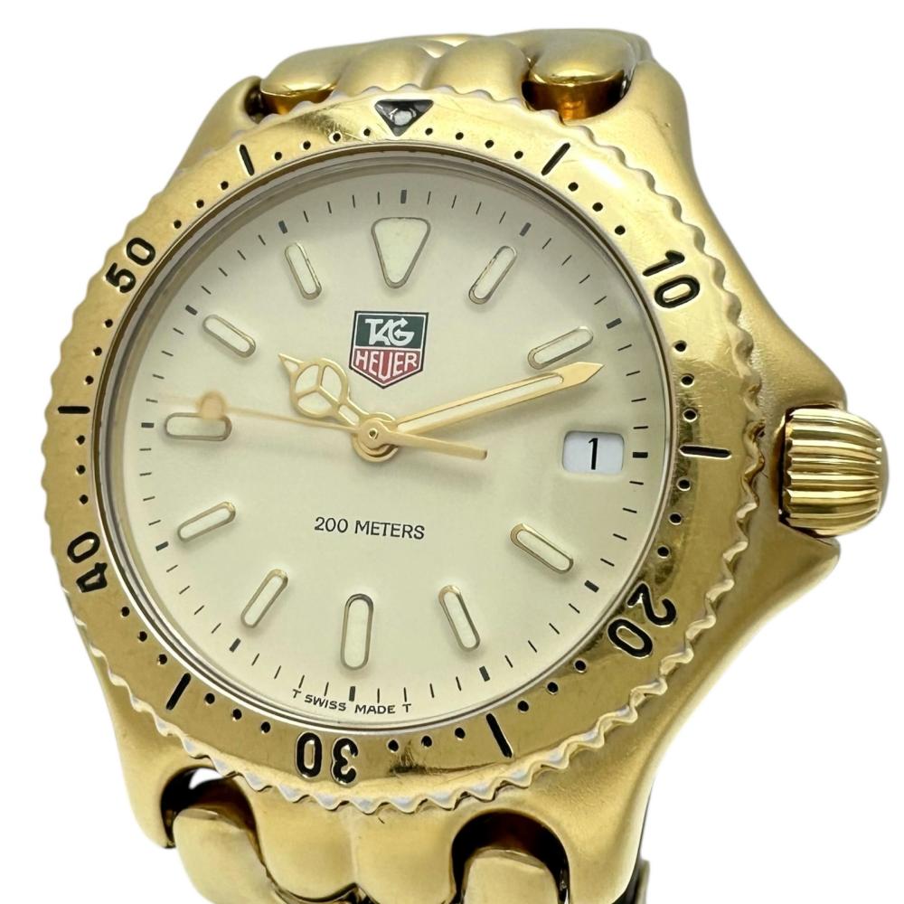 【ジャンク】　TAG Heuer　タグホイヤー　セルシリーズ　ゴールド 楽天市場】【TAG HEUER】タグホイヤー セル S87.013-1 自動巻き