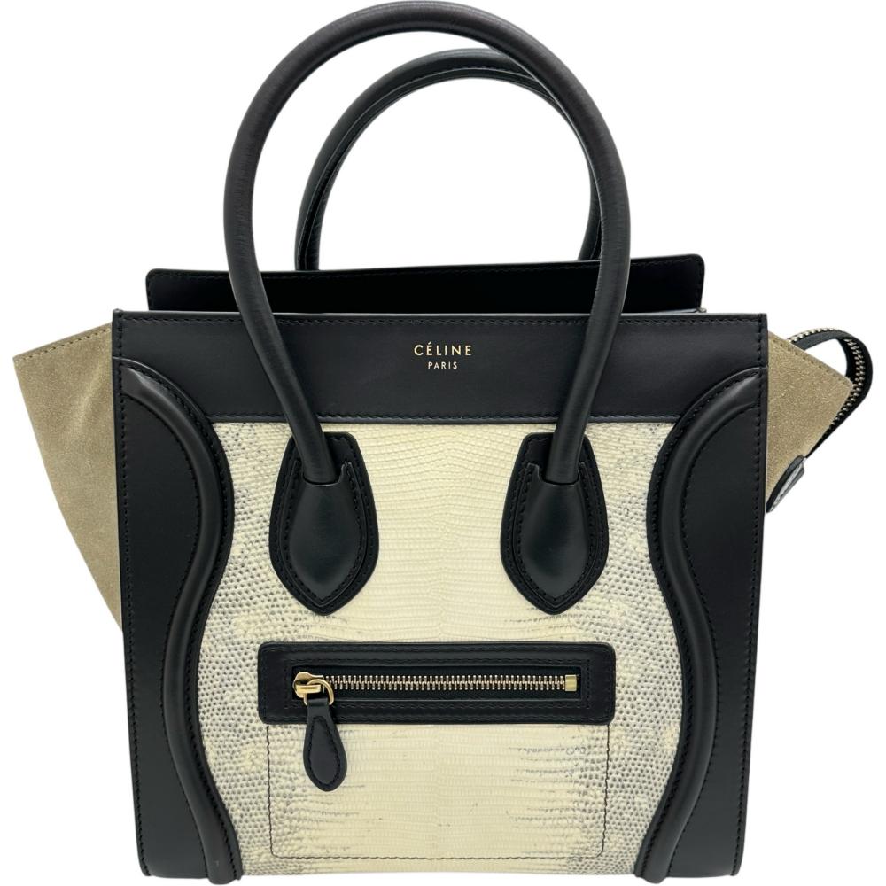 楽天市場】【セリーヌ】Celine ラゲージ ミニショッパー レザー トート