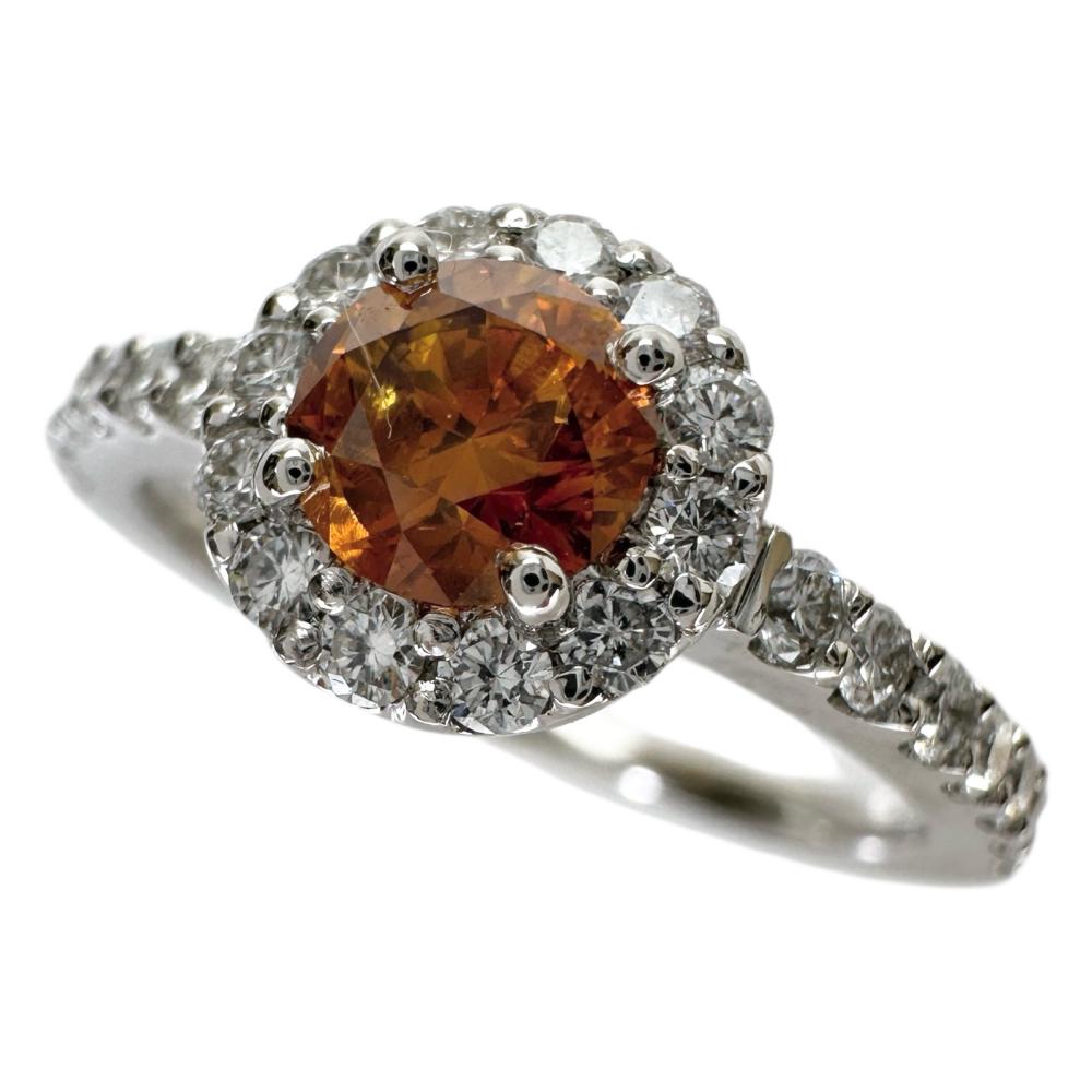 11号 ダイヤモンド(FDYO-I2) 0.408ct ダイヤモンド 0.38ct リング・指輪 Pt900プラチナ 3.6g レディース【中古】【真子質店】【NN】【TTMoMo】