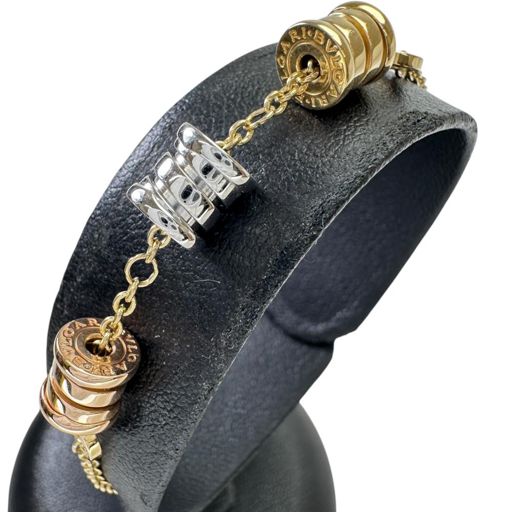 楽天市場】美品 ブルガリ BVLGARI ライスチェーン ブレスレット K18YG