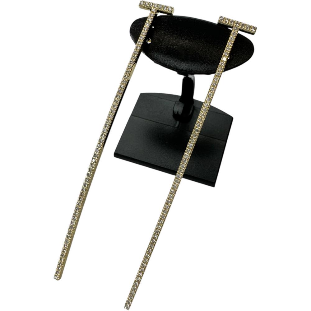 楽天市場】ティファニー シグネチャーノットピアス/K18YG/750-5.0g